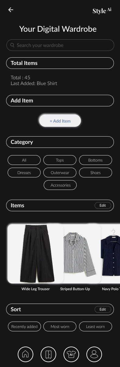 Style AI digital wardrobe
